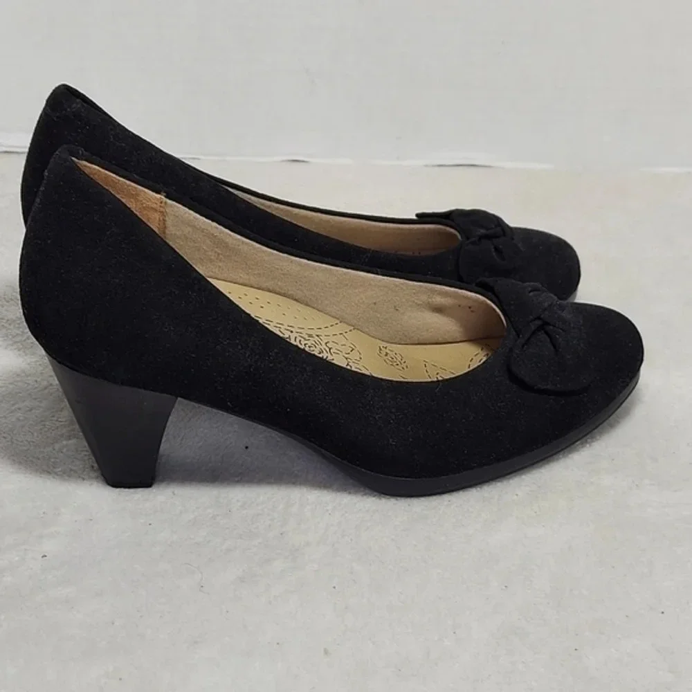 Kumfs black suede